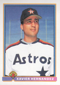 1991 Bowman #545 Xavier Hernandez Front