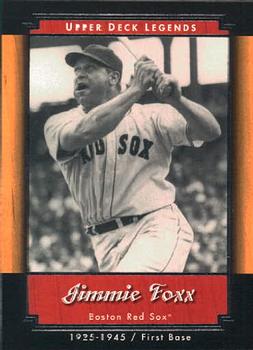 2001 Upper Deck Legends #23 Jimmie Foxx Front