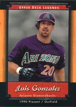 2001 Upper Deck Legends #63 Luis Gonzalez Front