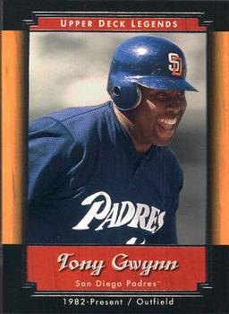 2001 Upper Deck Legends #79 Tony Gwynn Front