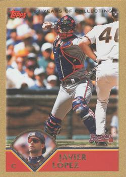 2003 Topps - Gold #43 Javier Lopez Front