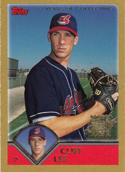 2003 Topps - Gold #304 Cliff Lee Front