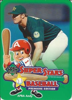 2000 APBA Super Stars #NNO Jason Giambi Front