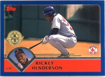 2003 Topps - Home Team Advantage #72 Rickey Henderson Front