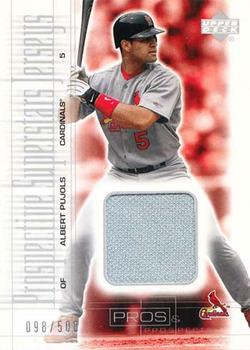 2001 Upper Deck Pros & Prospects #137 Albert Pujols Front