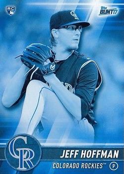 2017 Topps Bunt - Blue #22 Jeff Hoffman Front