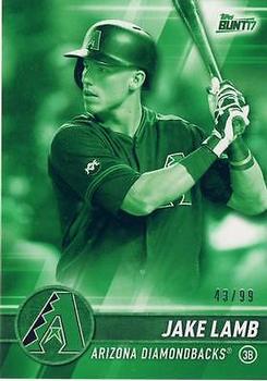 2017 Topps Bunt - Green #102 Jake Lamb Front