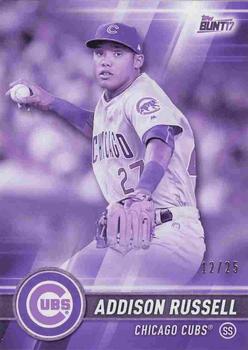 2017 Topps Bunt - Purple #43 Addison Russell Front