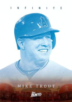 2017 Topps Bunt - Infinite #I-MT Mike Trout Front