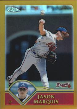 2003 Topps Chrome - Gold Refractors #32 Jason Marquis Front
