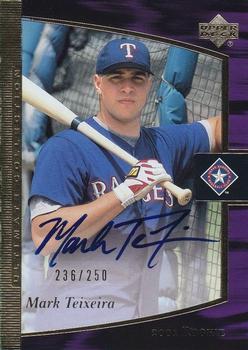 2001 Upper Deck Ultimate Collection #117 Mark Teixeira Front