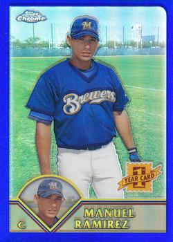 2003 Topps Chrome - Refractors #204 Manuel Ramirez Front