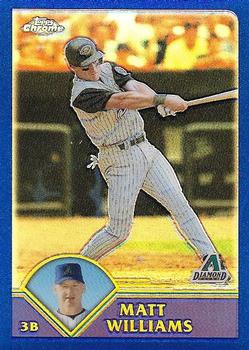 2003 Topps Chrome - Refractors #337 Matt Williams Front