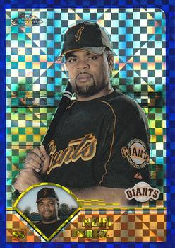 2003 Topps Chrome - Uncirculated X-Fractors #346 Neifi Perez Front