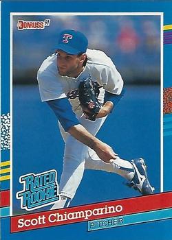 1991 Donruss #42 Scott Chiamparino Front