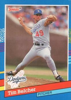 1991 Donruss #70 Tim Belcher Front