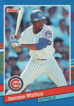 1991 Donruss #72 Jerome Walton Front