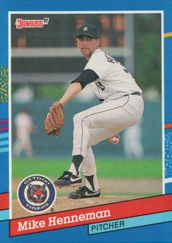 1991 Donruss #76 Mike Henneman Front