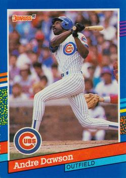 1991 Donruss #129 Andre Dawson Front