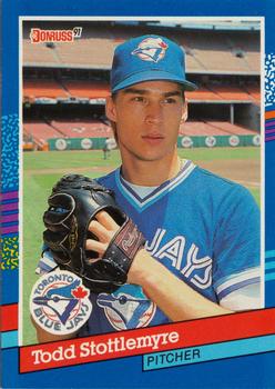 1991 Donruss #155 Todd Stottlemyre Front