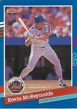 1991 Donruss #191 Kevin McReynolds Front