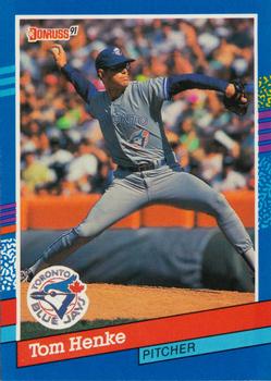 1991 Donruss #205 Tom Henke Front