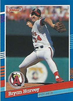 1991 Donruss #206 Bryan Harvey Front