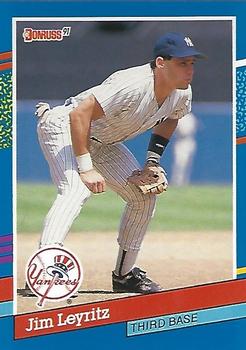 1991 Donruss #219 Jim Leyritz Front