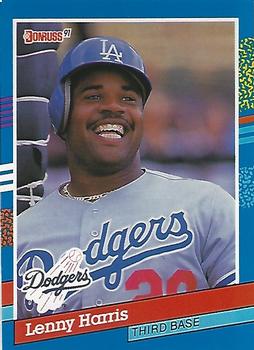 1991 Donruss #224 Lenny Harris Front