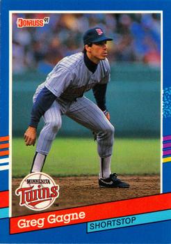 1991 Donruss #284 Greg Gagne Front