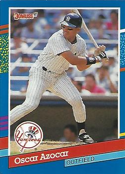 1991 Donruss #331 Oscar Azocar Front