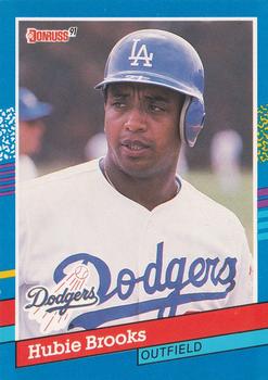 1991 Donruss #349 Hubie Brooks Front