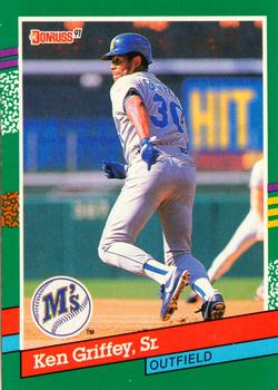 1991 Donruss #452 Ken Griffey, Sr. Front