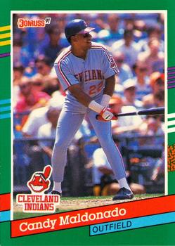 1991 Donruss #480 Candy Maldonado Front