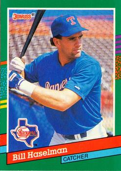 1991 Donruss #679 Bill Haselman Front