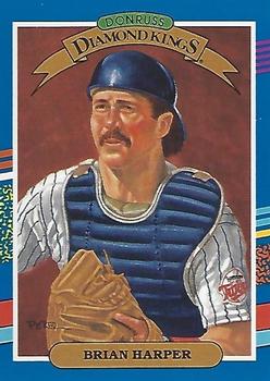 1991 Donruss #22 Brian Harper Front