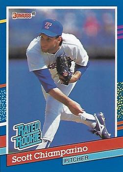 1991 Donruss #42 Scott Chiamparino Front