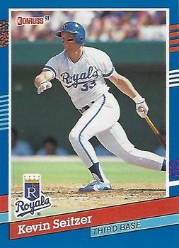 1991 Donruss #73 Kevin Seitzer Front