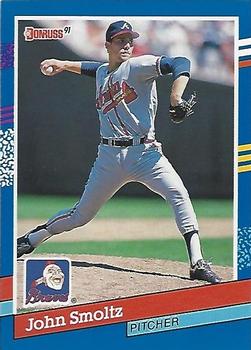 1991 Donruss #75 John Smoltz Front