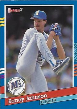 1991 Donruss #134 Randy Johnson Front