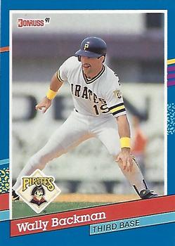 1991 Donruss #177 Wally Backman Front