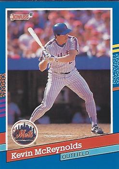 1991 Donruss #191 Kevin McReynolds Front