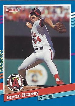 1991 Donruss #206 Bryan Harvey Front