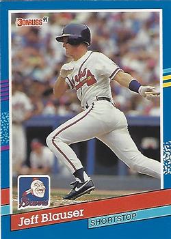 1991 Donruss #229 Jeff Blauser Front