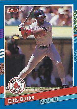 1991 Donruss #235 Ellis Burks Front