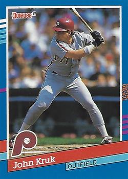 1991 Donruss #260 John Kruk Front