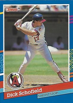 1991 Donruss #262 Dick Schofield Front