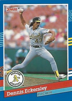 1991 Donruss #270 Dennis Eckersley Front