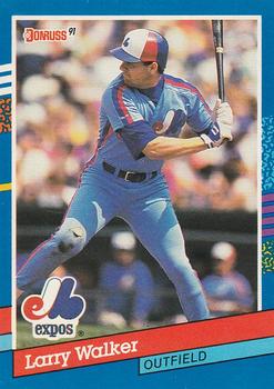 1991 Donruss #359 Larry Walker Front