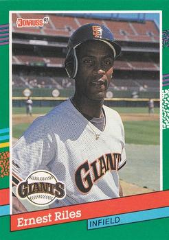 1991 Donruss #461 Ernest Riles Front